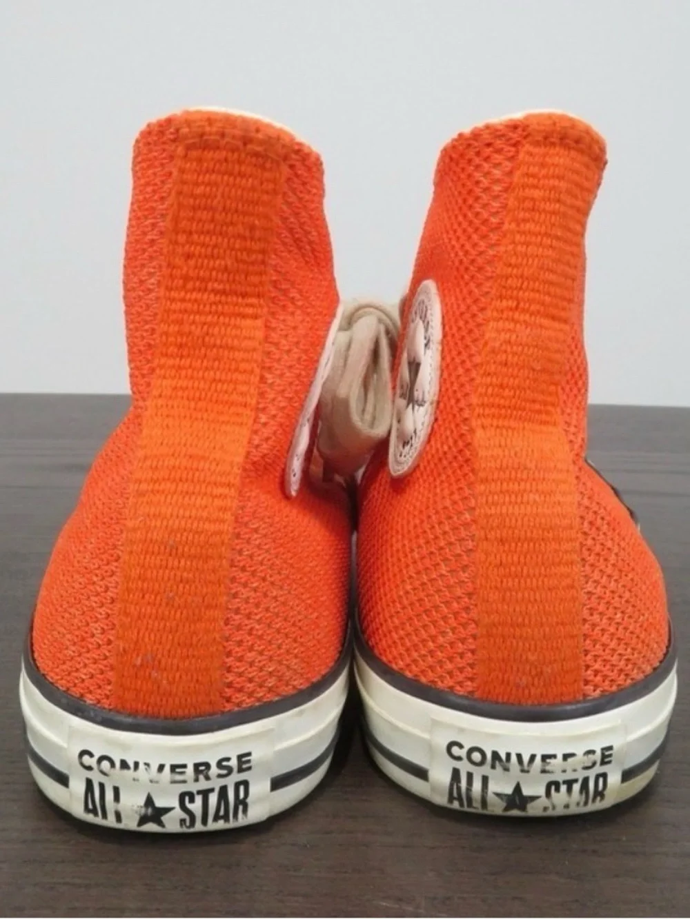 Converse bright orange
